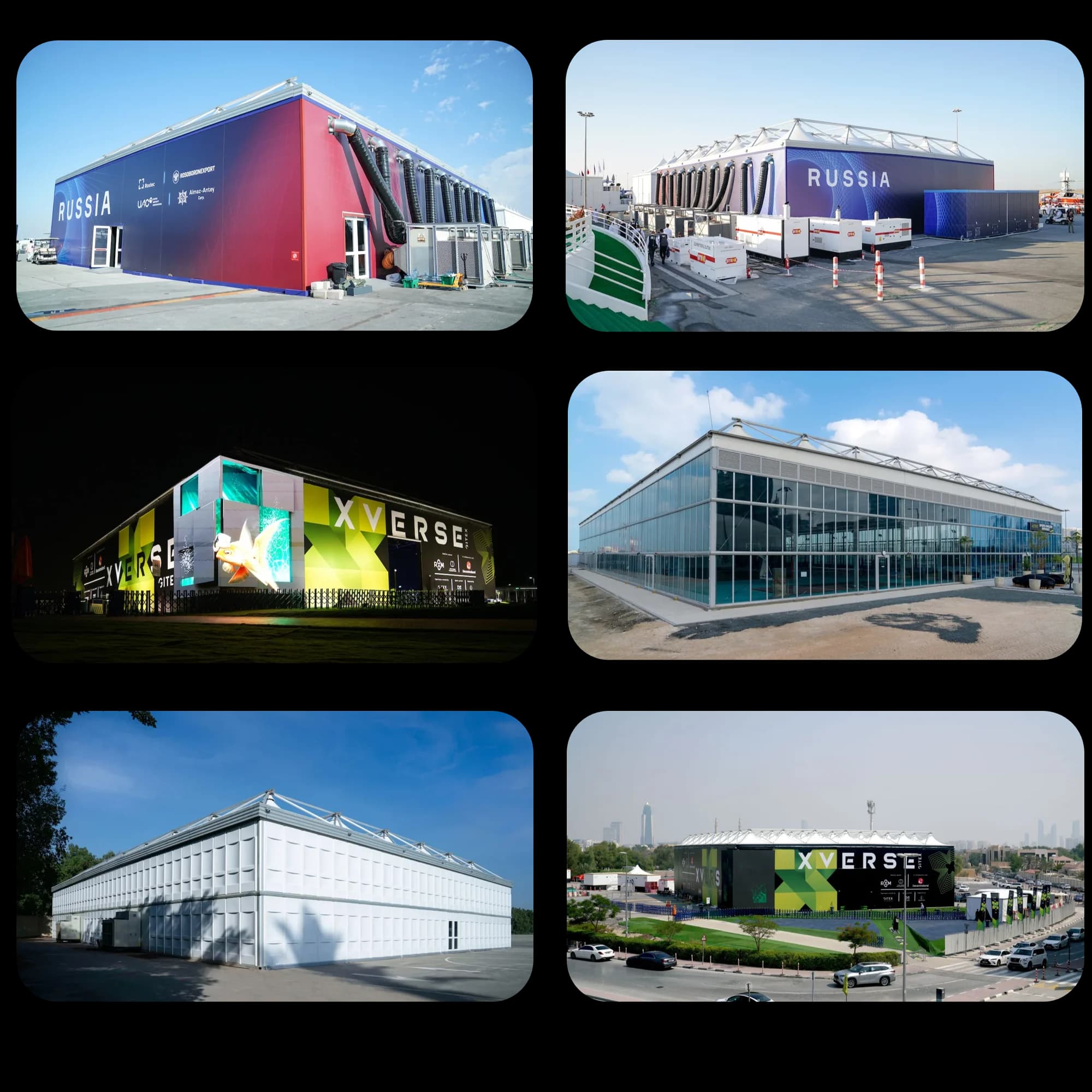 Premium tent solutions for events and exhibitions